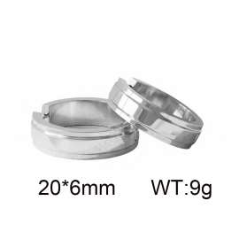 Stainless Steel Hoop Earrings Thick Huggie Hoops, Waterproof Hypoallergenic Ear Jewelry for Men Women